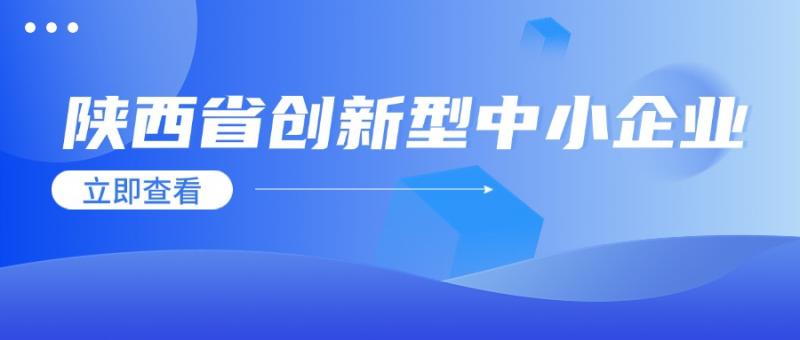 陜西省工業(yè)和信息化廳關(guān)于組織開展第四批陜西省創(chuàng)新型中小企業(yè)評價認定工作的通知